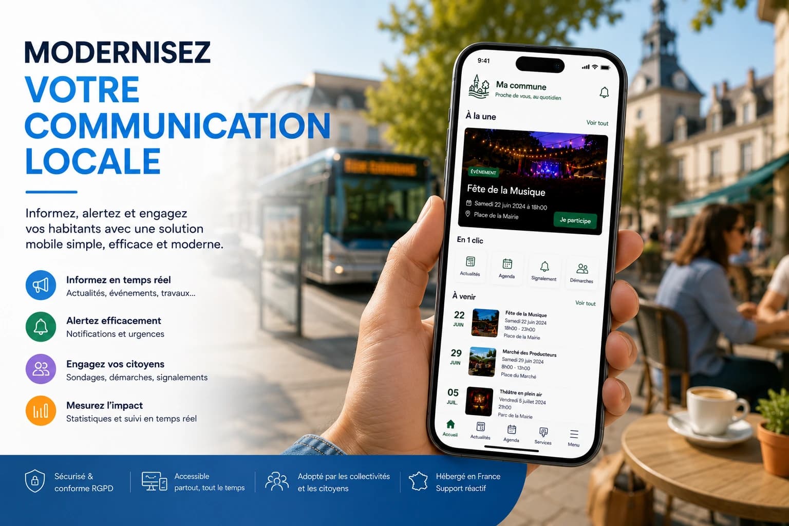moderniser la communication locale